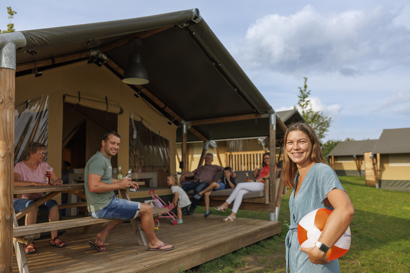 Glampingzelt mit Bad  (max. 4 Personen)