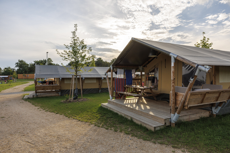 Glampingzelt ohne Bad (max. 4 Personen)