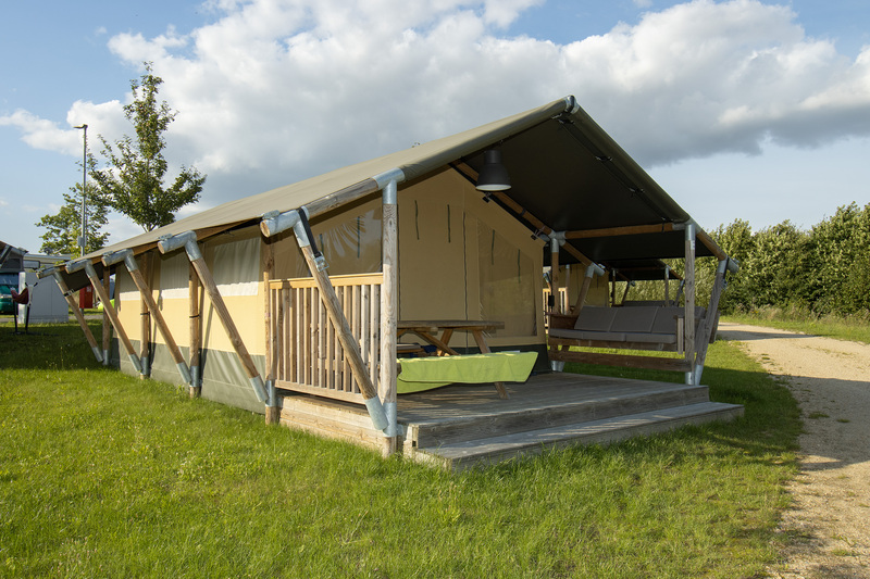 Glampingzelt mit Bad (max. 2 Personen)